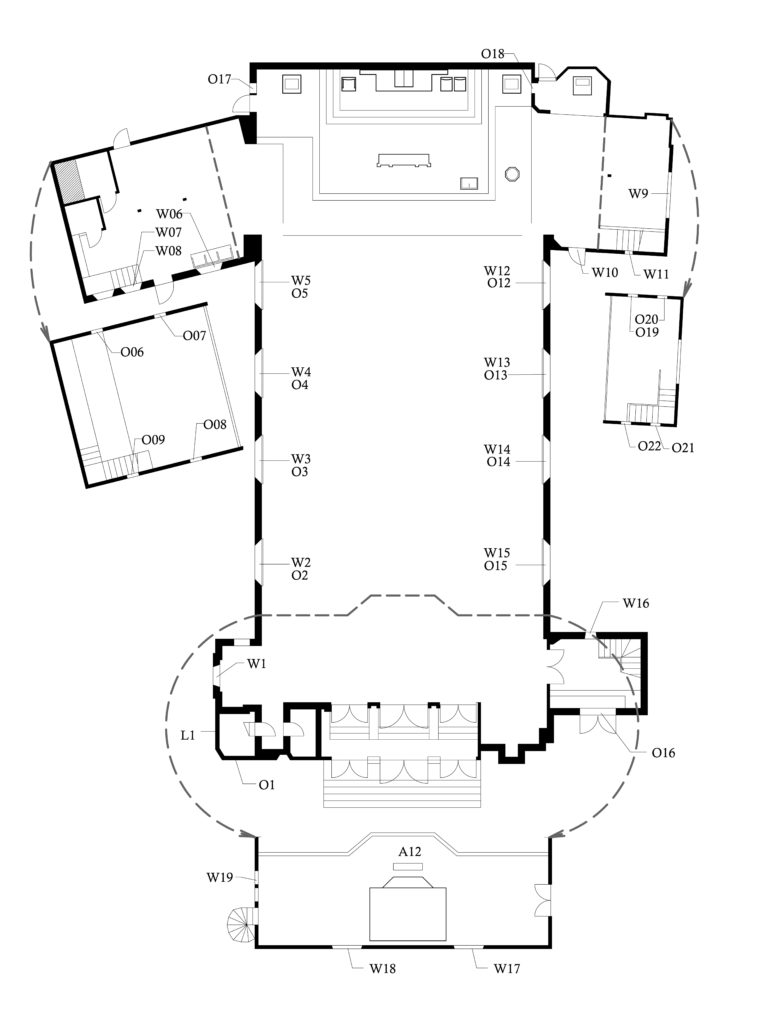 Basilica Floor Plans The Basilica of Saint Mary