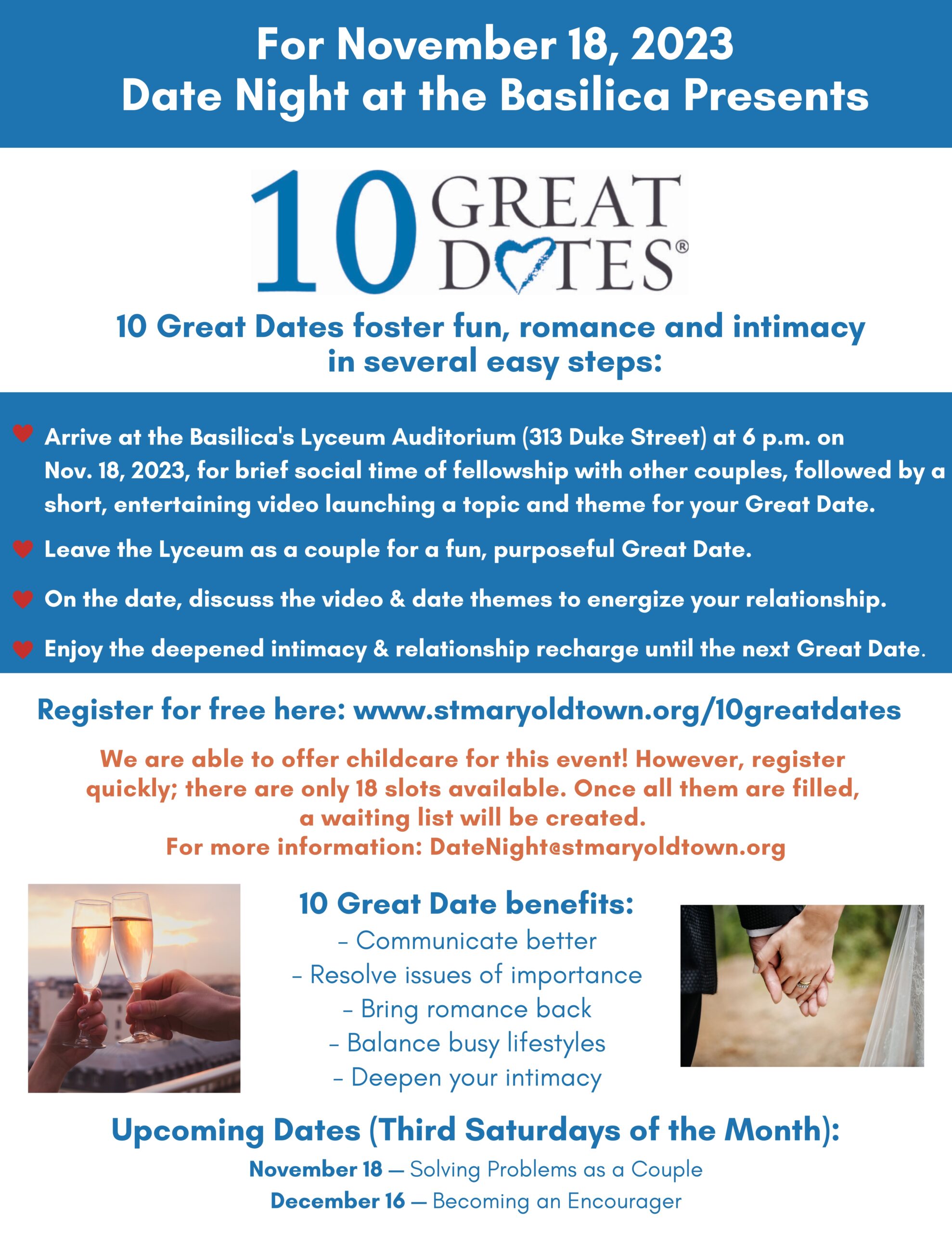 Engaged/Married Couples: Boost your Relationship and Enjoy a Date on ...
