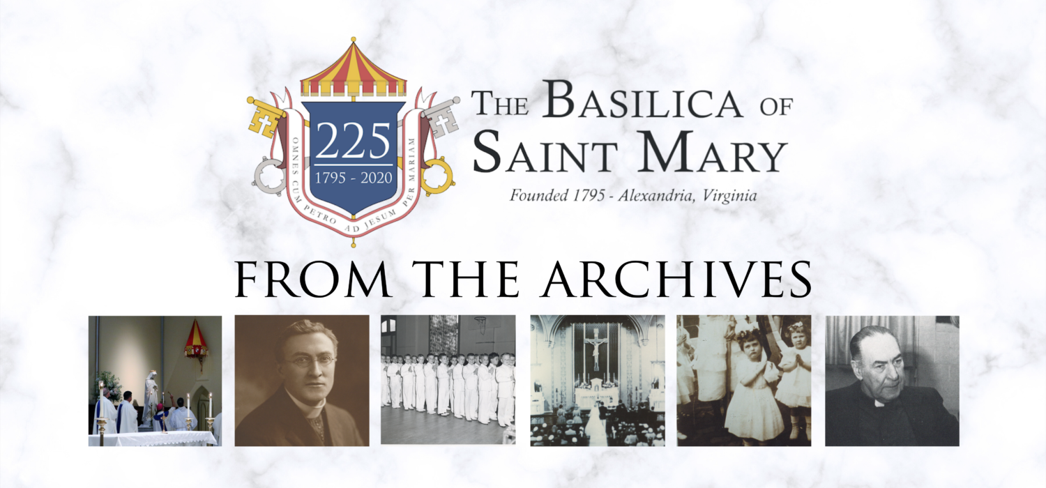 “From the Archives” — Saint Mary Parish School - The Basilica of Saint Mary