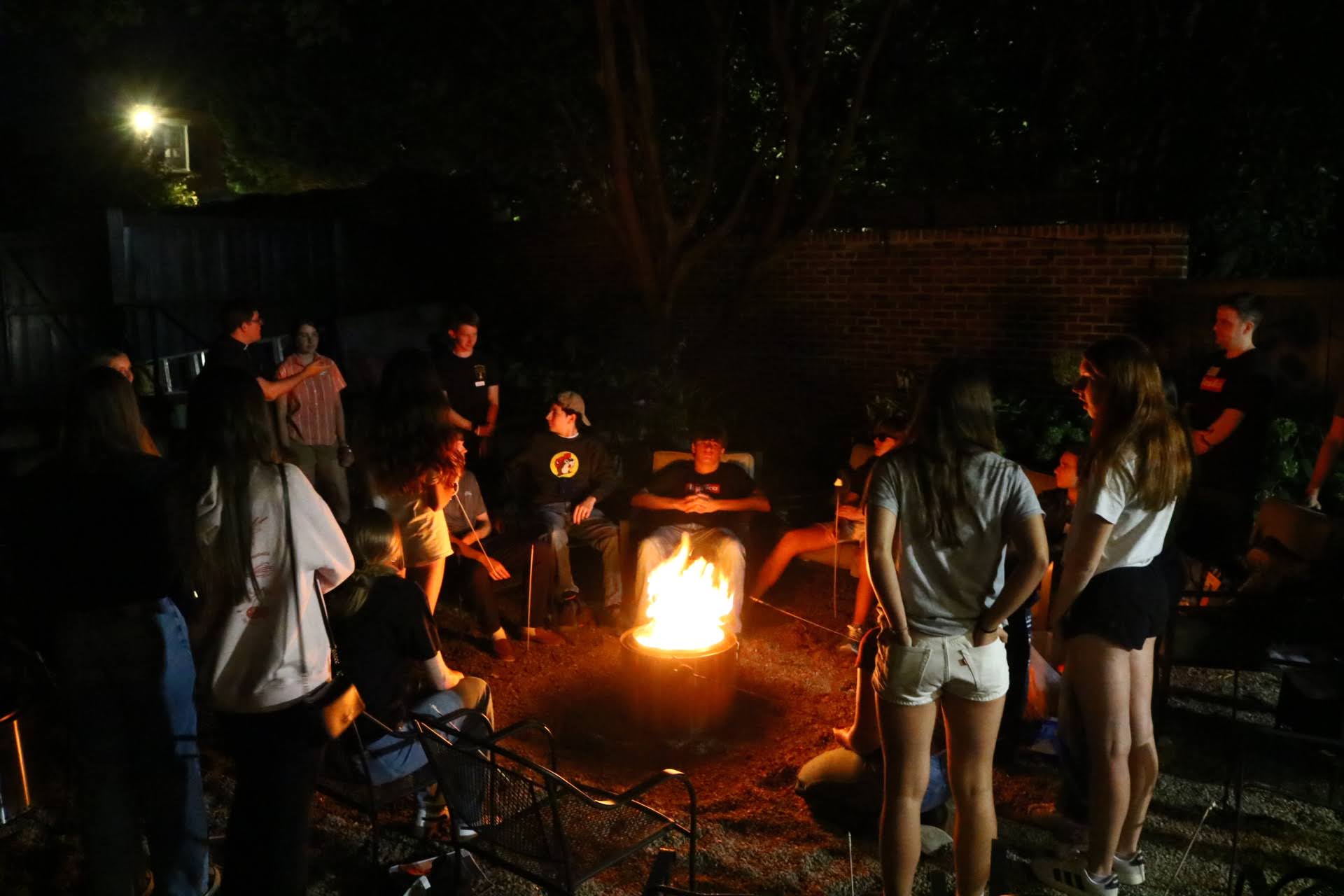 High school youth ministry community