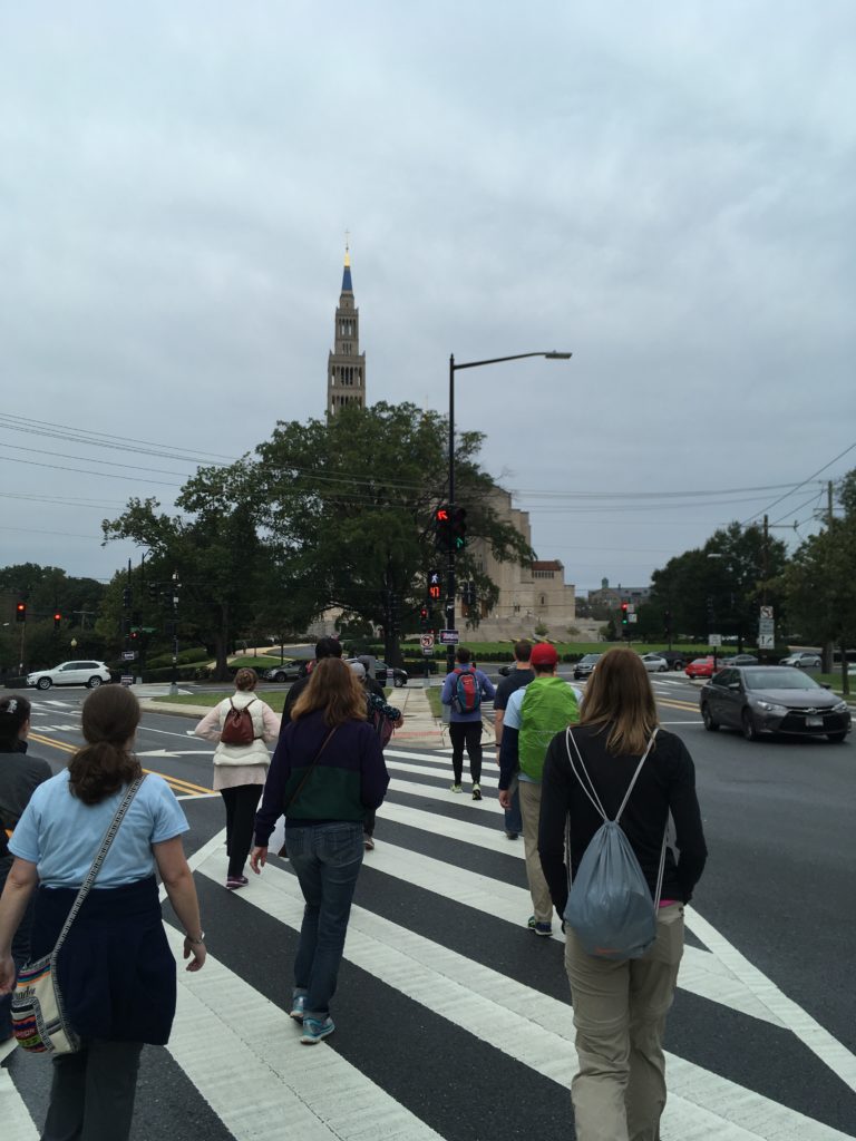 Young Adults Hold Basilica to Basilica Camino for the Church The