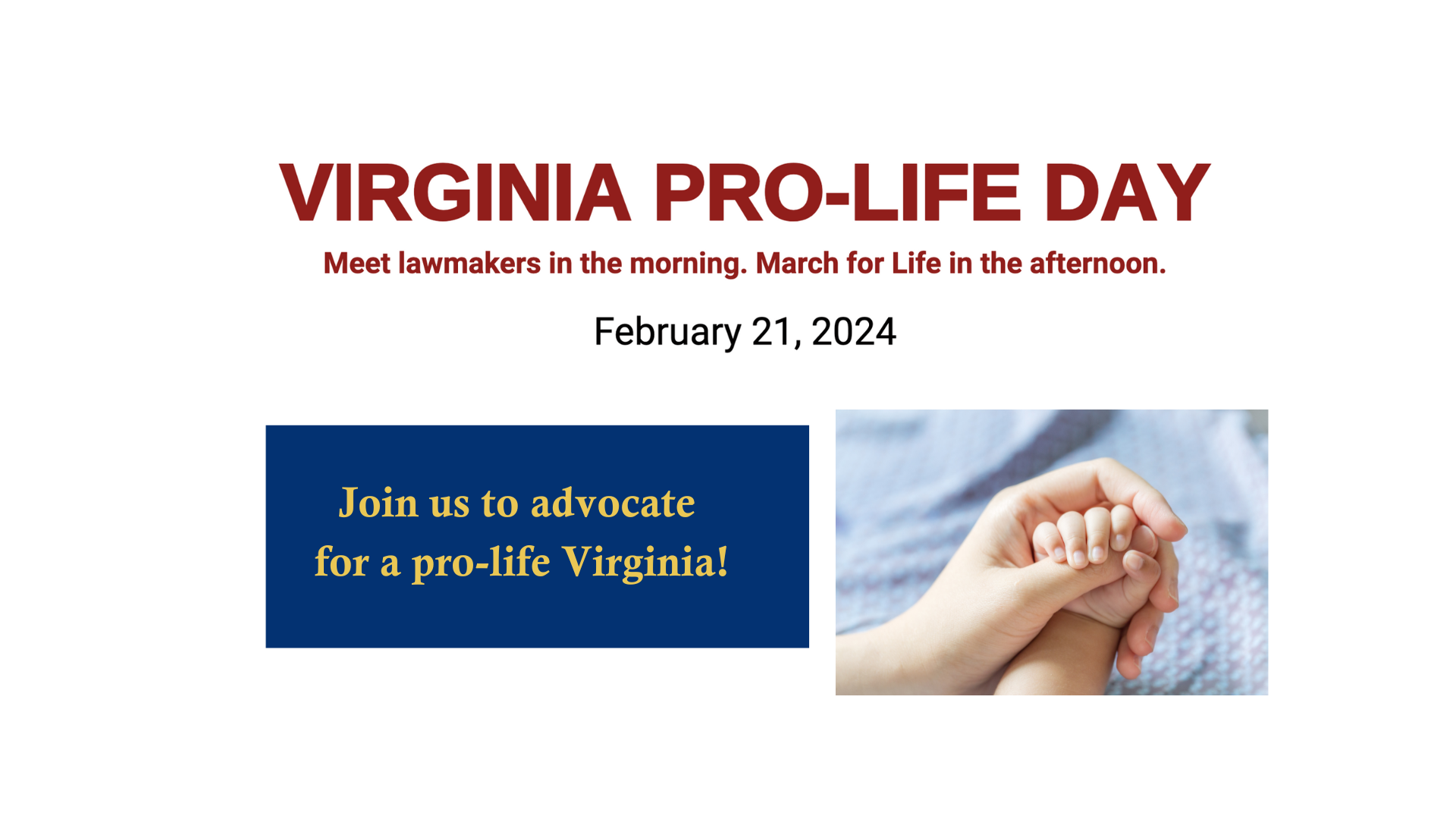 Travel by Bus with Us to Attend Virginia ProLife Day on February 21