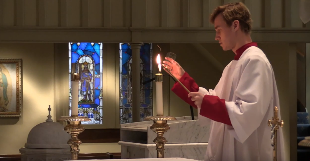 altar servers catholic prayer